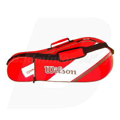 Wilson Triple Red Bag