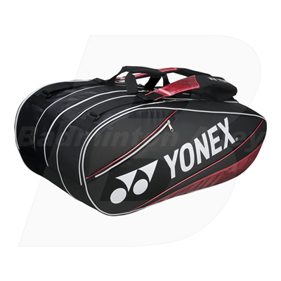 Yonex 10029P Black Red Pro 9 Rackets Badminton Tennis Thermal Bag