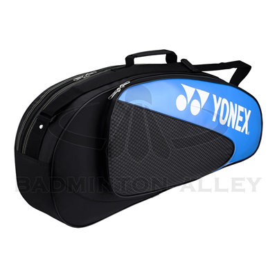 Yonex 5323EX Black Tuquoise Badminton Tennis 3 Rackets Bag