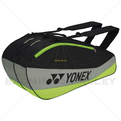 Yonex 5526EX Black Lime Badminton Tennis Racket Bag