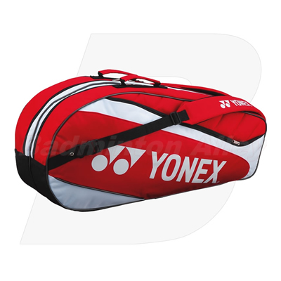 Yonex 7226 Red Badminton Tennis 6 Rackets Bag