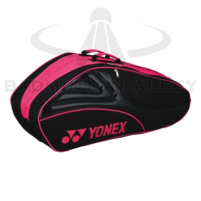 Yonex 8026-EX Black Magenta Tournament Active Badminton Tennis Thermal Bag