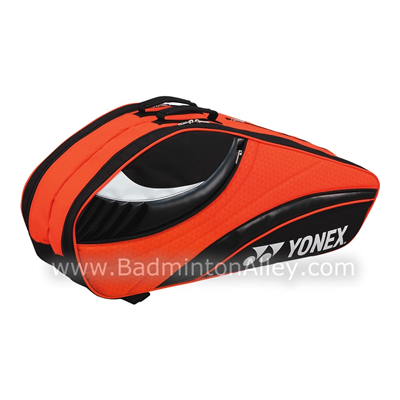 Yonex 8226-EX Black Orange Tournament Active Badminton Tennis Thermal Bag