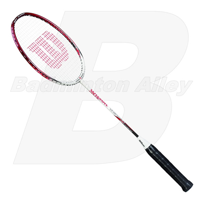 Wilson Titanium Smash Red White Badminton Racket
