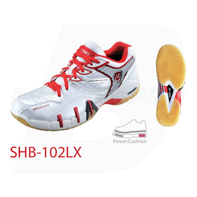 Yonex SHB-102 LX 2011 Bright Red Women Badminton Shoes
