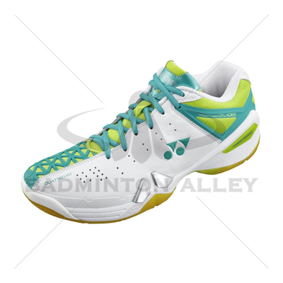 Yonex SHB-PC-01LX White Lime Women Badminton Shoes