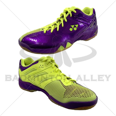 Yonex SHB-PC-02 LTD Purple Yellow Badminton Shoes