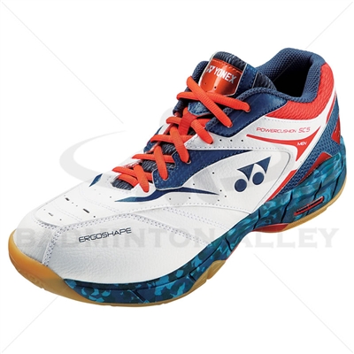 Yonex Power Cushion SHB-SC5MX Navy Orange Men Badminton Shoes