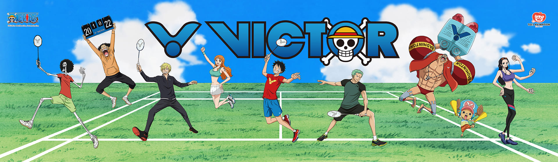 Victor One Piece Badminton Promotion Banner