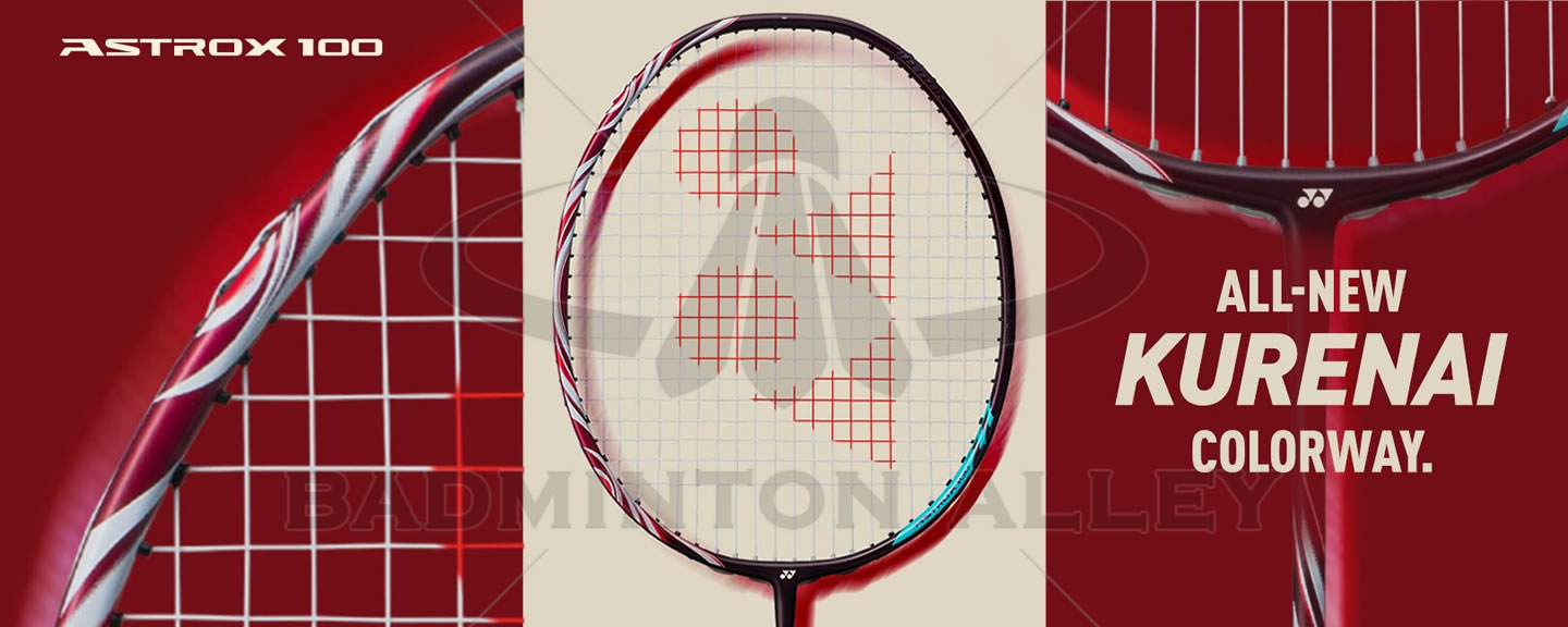 Choice of String YONEX ASTROX 100ZZ Badminton Racquet AX100ZZ 3UG5 Kurenai Red 