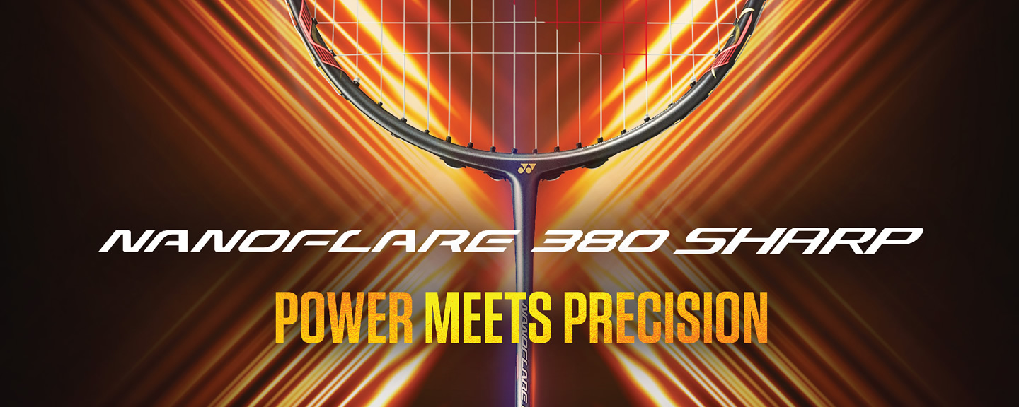 Yonex NanoFlare 380 Sharp (NF380SH) Matte Black 4UG5 Badminton Racket