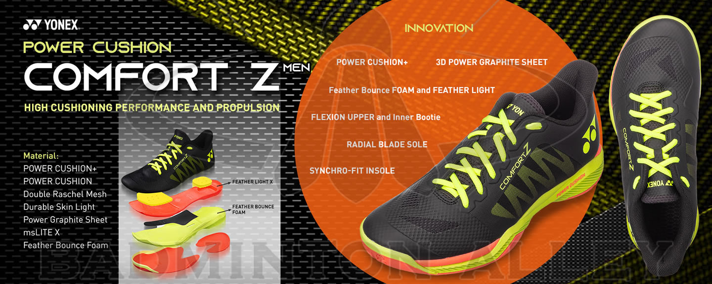 Yonex Comfort Z3 Men Black Badminton Shoes