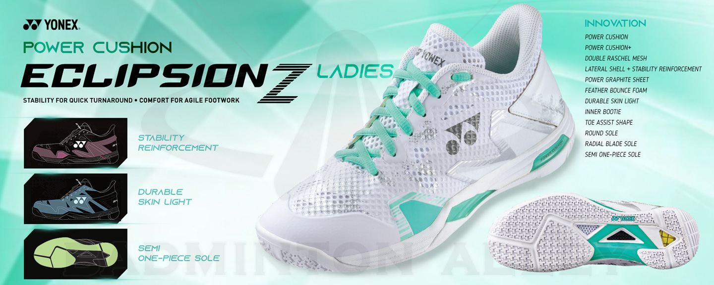 Yonex Eclipsion Z3 Women White Badminton Shoes