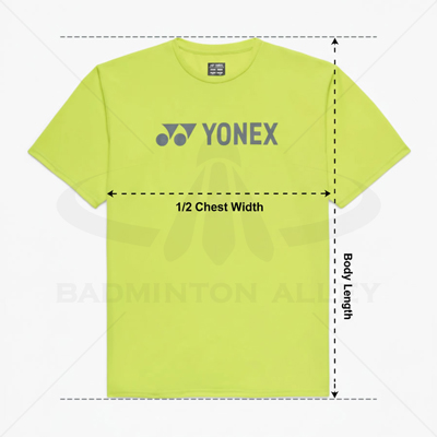 Badminton Alley - Yonex Junior Measurement Sizing
