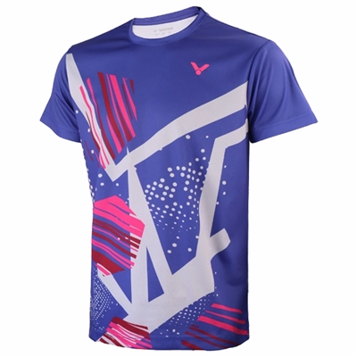 Victor T-49010 B BLUE Crew Neck Jersey Shirt