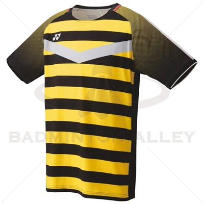 Yonex 10274-EX Professional Game Shirt - Black Yellow