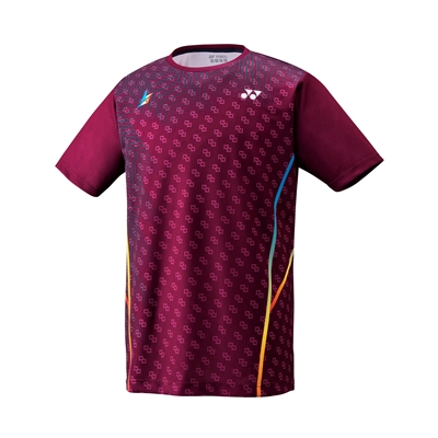 Yonex 16393EX Lin Dan Replica Game Shirt - Wine