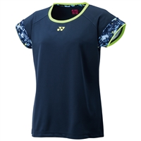 Yonex 16570EX Women Competition Shirt - Navy Blue