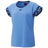 Yonex 16570EX Women Competition Shirt - Sax Blue