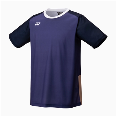 Yonex 16745 Men Crew Neck Shirt (Color: Blueberry)