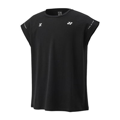 Yonex 16822 Viktor Axelsen Collection Training Shirt - BLACK