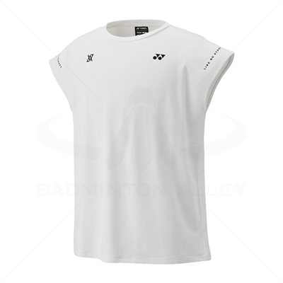 Yonex 16822 Viktor Axelsen Collection Training Shirt - WHITE