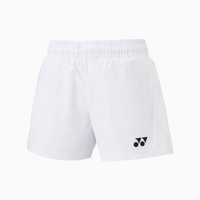 Yonex YW0047 Female Lightweight Badminton Shorts WHITE