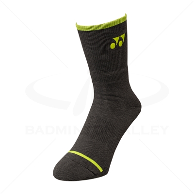 Yonex 19248 VA Sport Crew Socks STEEL GRAY (Made in Japan)