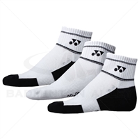 Yonex 8423 3-Pack Sport Quarter Socks