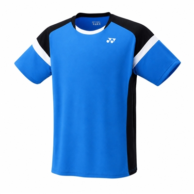Yonex YM0001EX Men Crew Neck Shirt (Color: Infinite Blue)