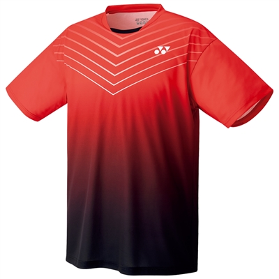 Yonex YM0025EX Men Crew Neck Shirt (Red Ruby)