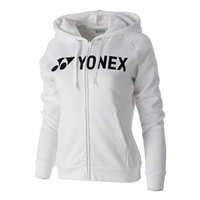 Yonex YW0018 Women Full-Zip Hoodie - White
