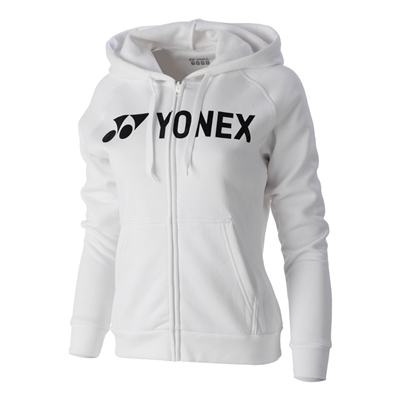 Yonex YW0018 Women Full-Zip Hoodie - White