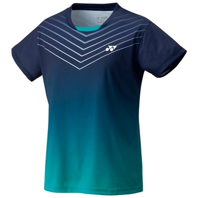 Yonex YW0025EX Women Crew Neck Badminton Performance Shirt (Denim Navy)