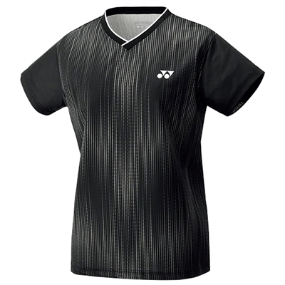 Yonex YW0026EX Women Crew Neck Badminton Performance Shirt (Black)