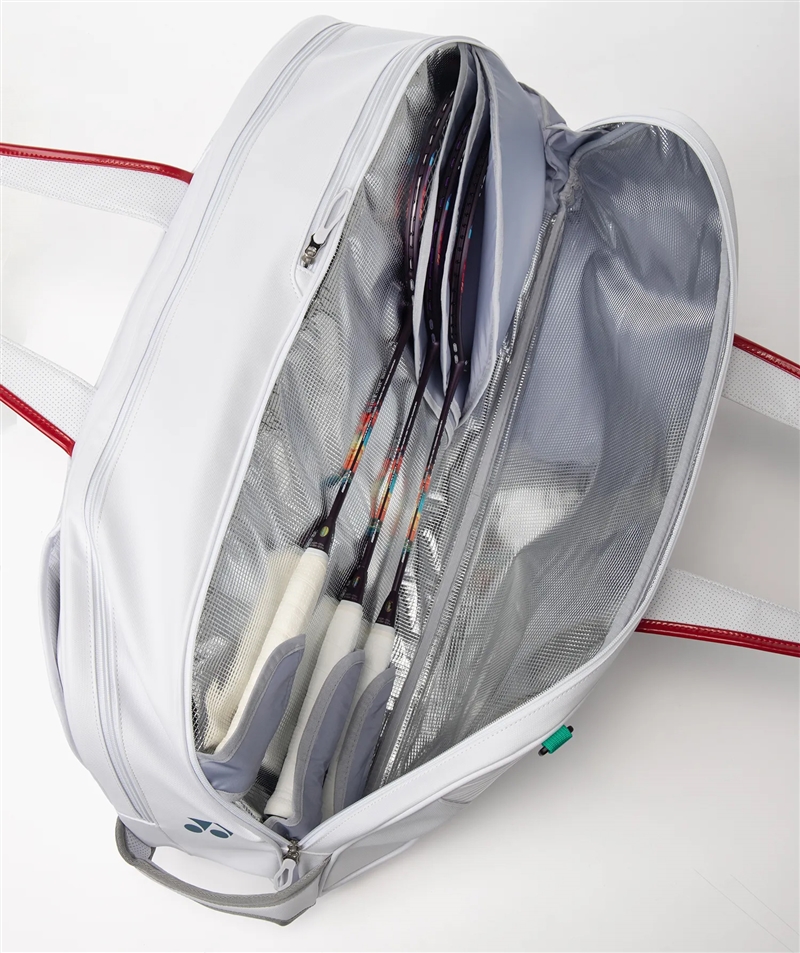 Yonex 02631W Expert Tournament Racket Bag WHITE