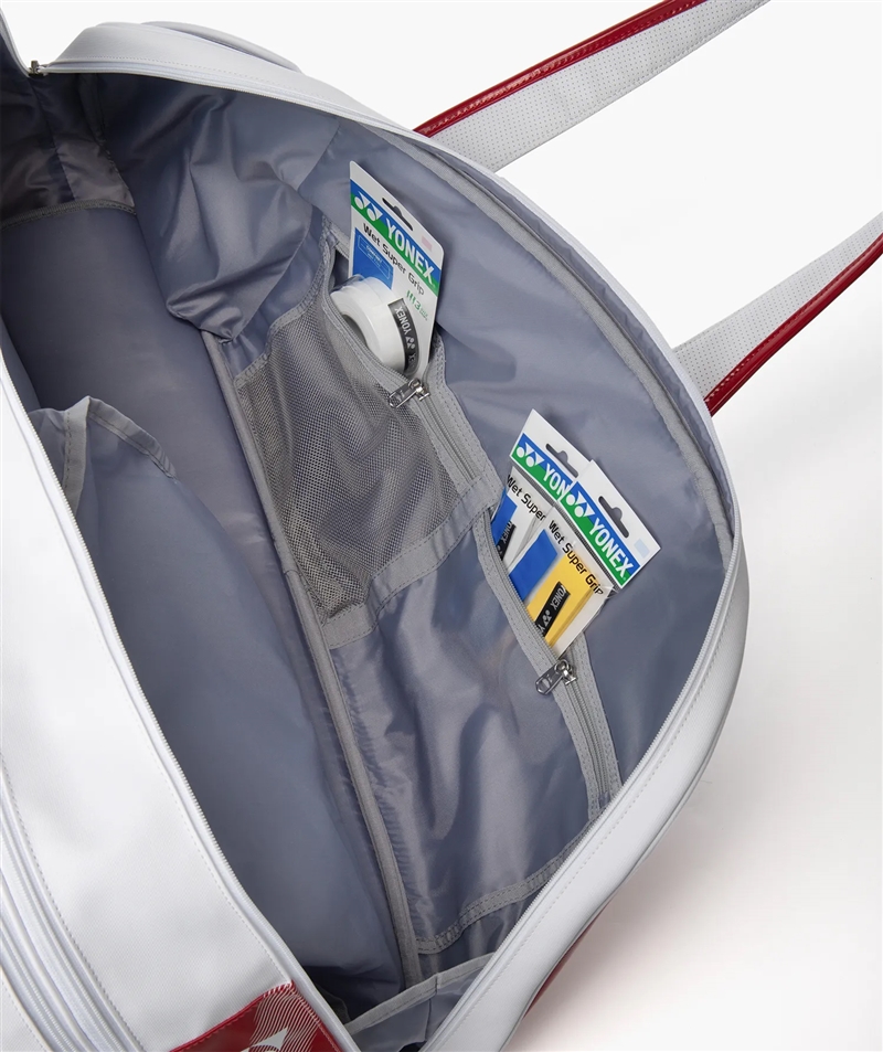 Yonex 02631W Expert Tournament Racket Bag WHITE