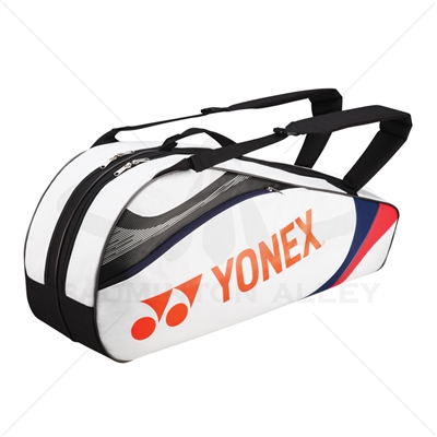 Yonex 7326 White Limited Edition Badminton Tennis 6 Rackets Bag