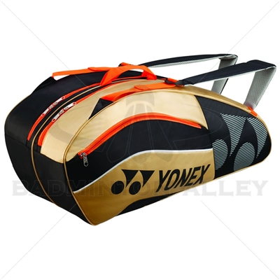 Yonex 8526-EX Black Gold Tournament Active Badminton Tennis Bag