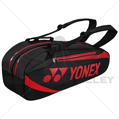 Yonex 8926EX Black Red Tournament Active Badminton Tennis Thermal Bag