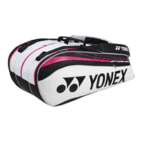 Yonex 9229EX White Black Magenta Pro Badminton Tennis Thermal Bag