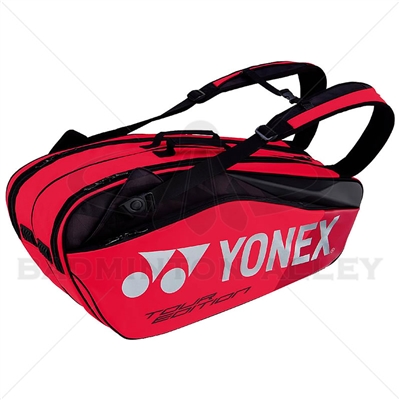 Yonex 9826 EX Pro Flame Red Badminton Tennis Racket Bag