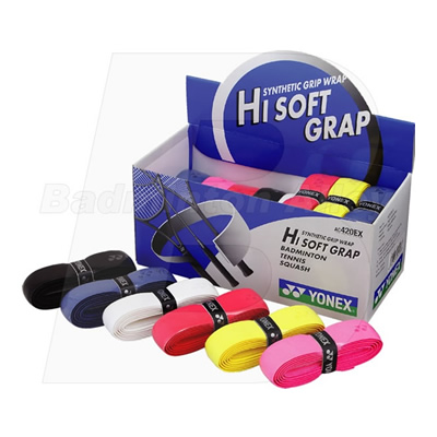 Yonex Hi-Soft Grap AC 420 24er Karton   Griffband Grip Badmintonband Schlägerban 