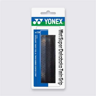 Yonex Twin Wave Grap Black Overgrip ( AC134EX / AC-134 )