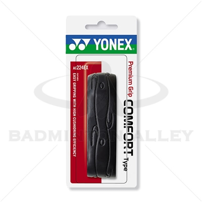 Yonex Premium Comfort Type Black Replacement Grip (AC-224EX)