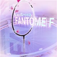 Victor AuraSpeed Fantome F AC (ARS-Fantome) 4UG5 ROSE BLACK Badminton Racket