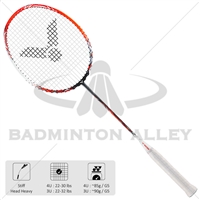 Victor Thruster Ryuga (TK-RYUGA) Flame Red Badminton Racket