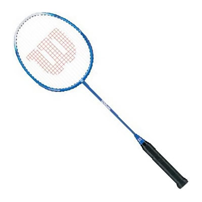Wilson Titanium Smash Blue Silver Badminton Racket