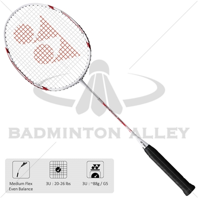 Yonex ArcSaber 002 (Arc002) White Badminton Racket