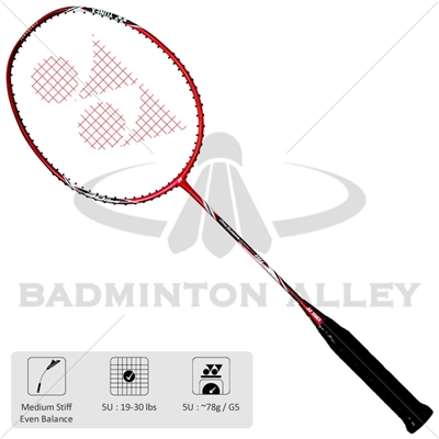 Yonex ArcSaber Light 15i 5UG5 Red Badminton Racket